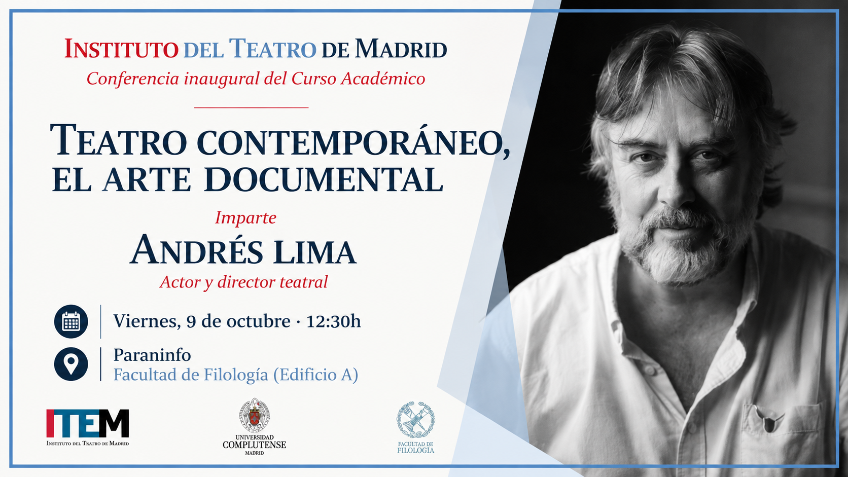 Teatro contemporáneo, el arte documental